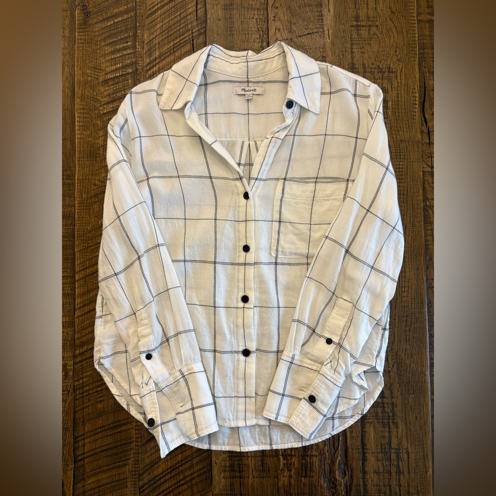Madewell Plaid Shirt